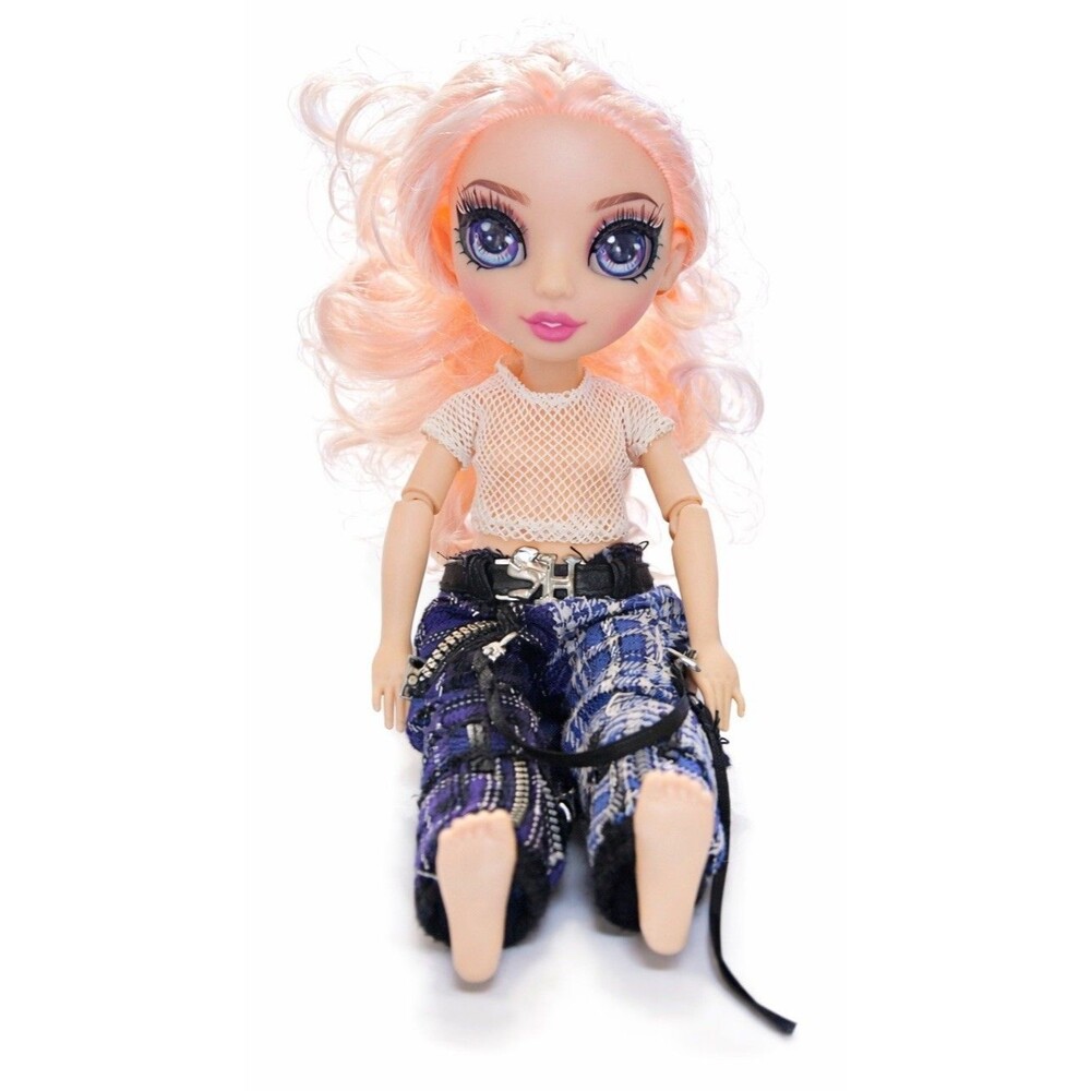 Rainbow High Fashion Doll MGA Articulated Pink Hair Custom Outfit No Shoes